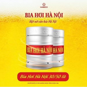 Bia Tươi Hà Nội Keg 50