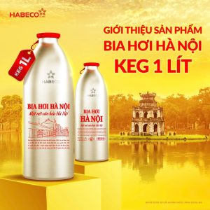 BIA HƠI KEG 1 LÍT