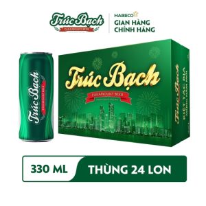 Bia Lon Trúc Bạch 330 ml