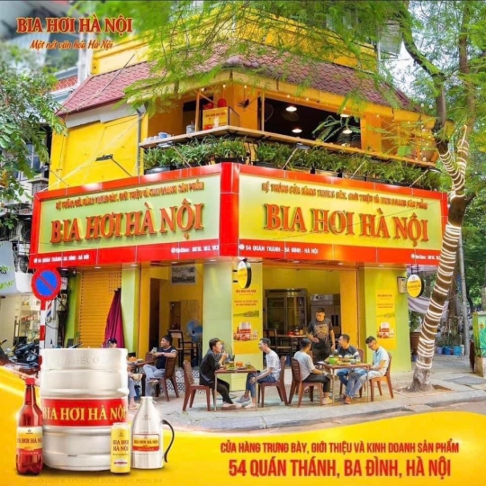 BẢNG HIỆU BIA HƠI HÀ NỘI
